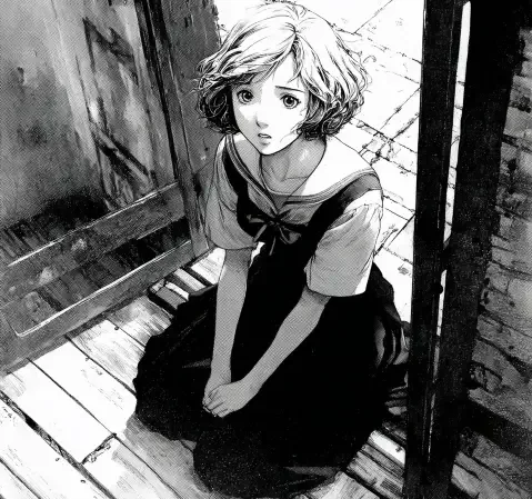 环形轨道 漫画封面，画面为空间站环形结构与星空